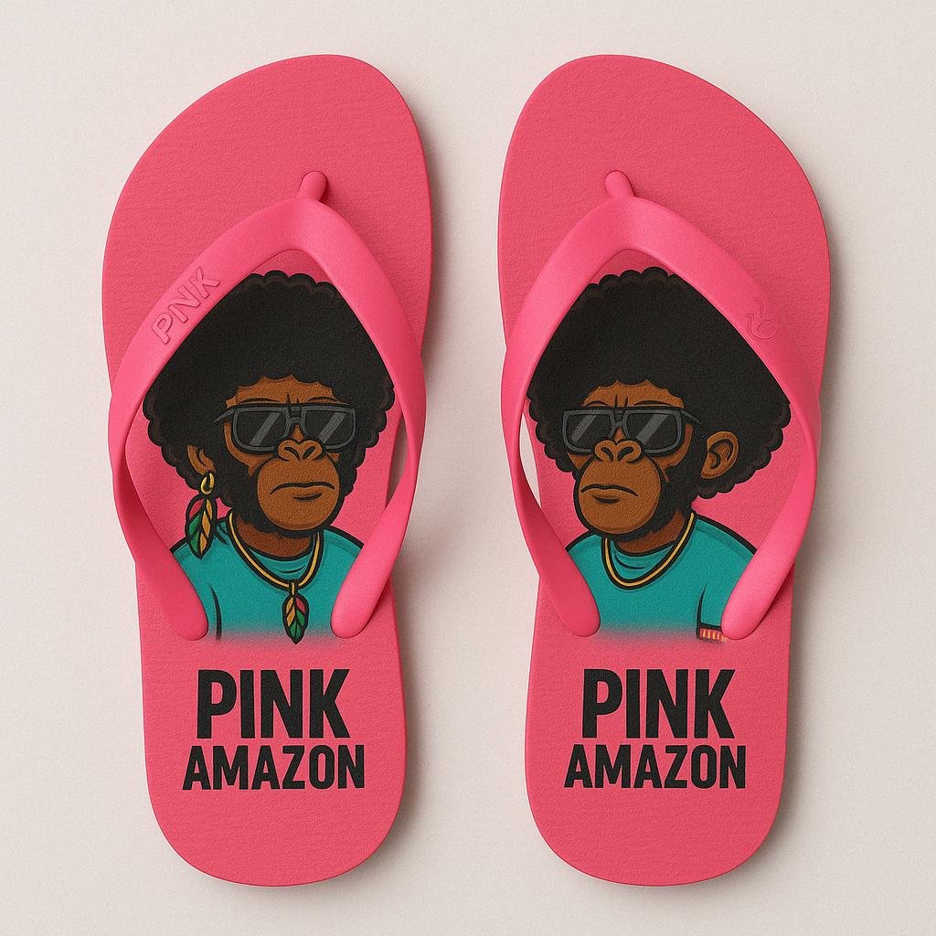 Pink Vision – Sandália Urbana Artística